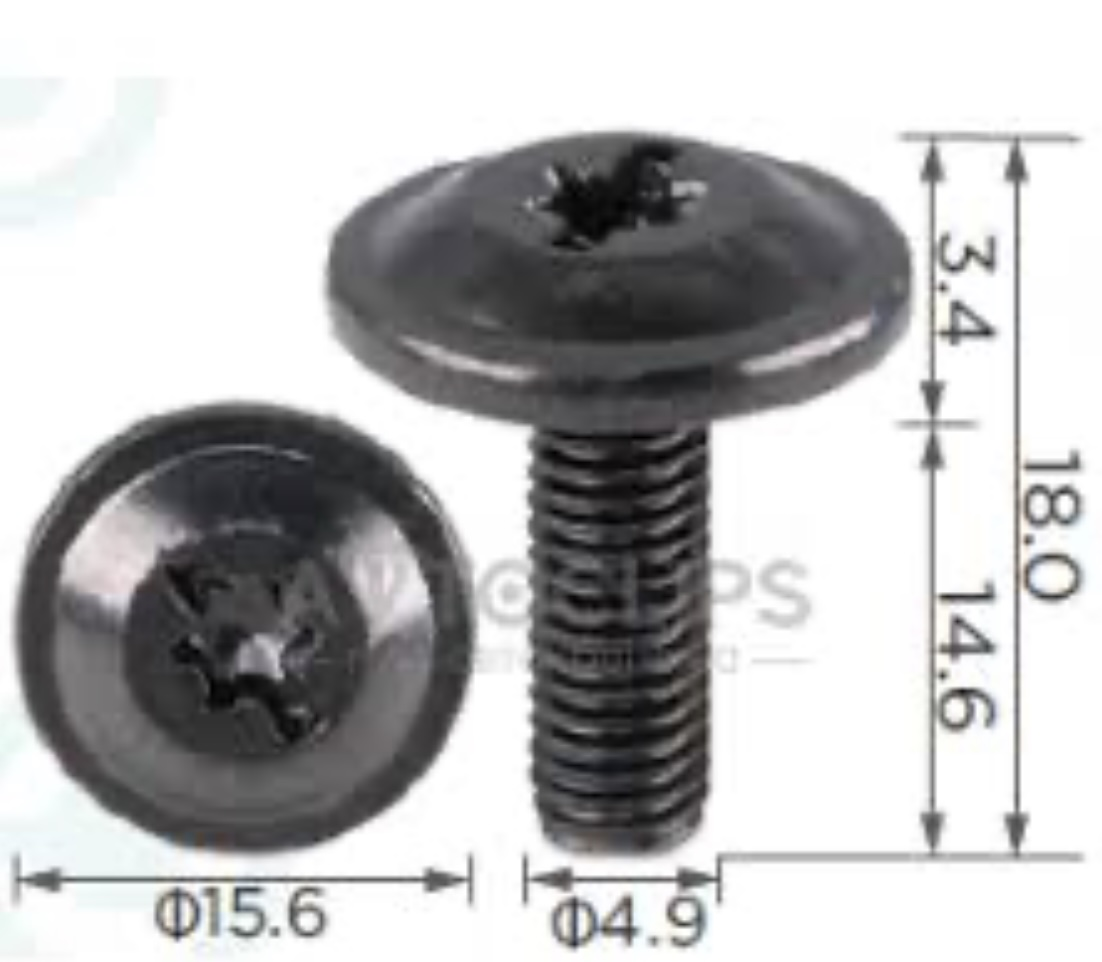 Металлический винт Audi, Seat, Skoda, Volkswagen ОЕМ: N90785002. (различные элементы ).
